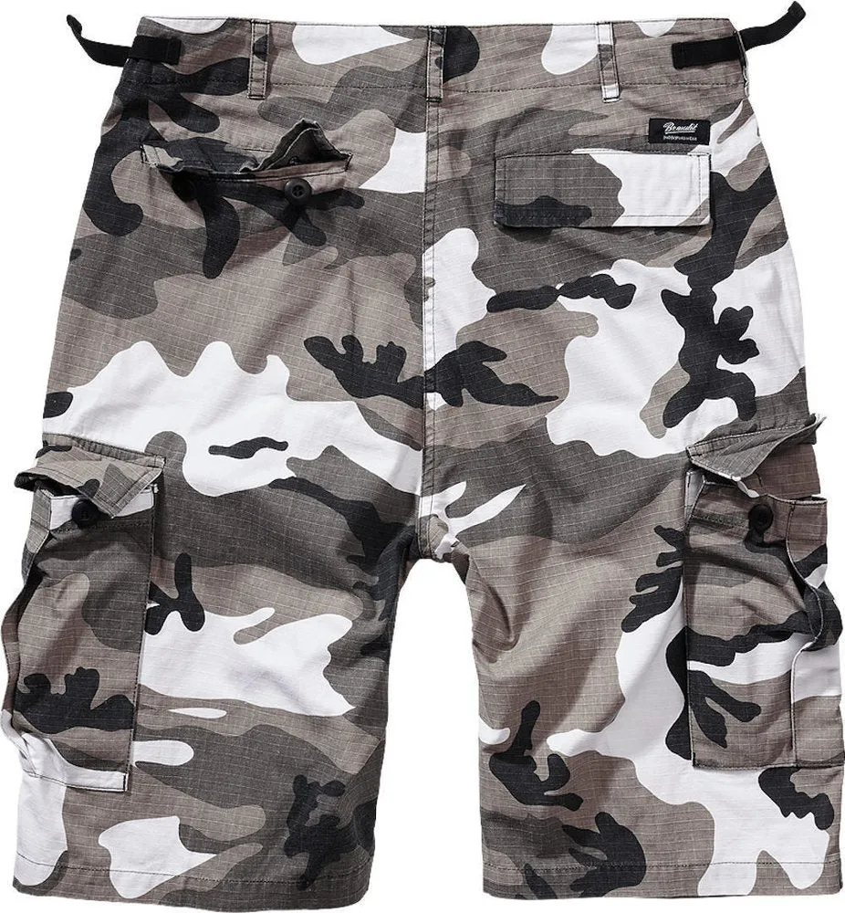 BDU shorts in Brandit ripstop, urban