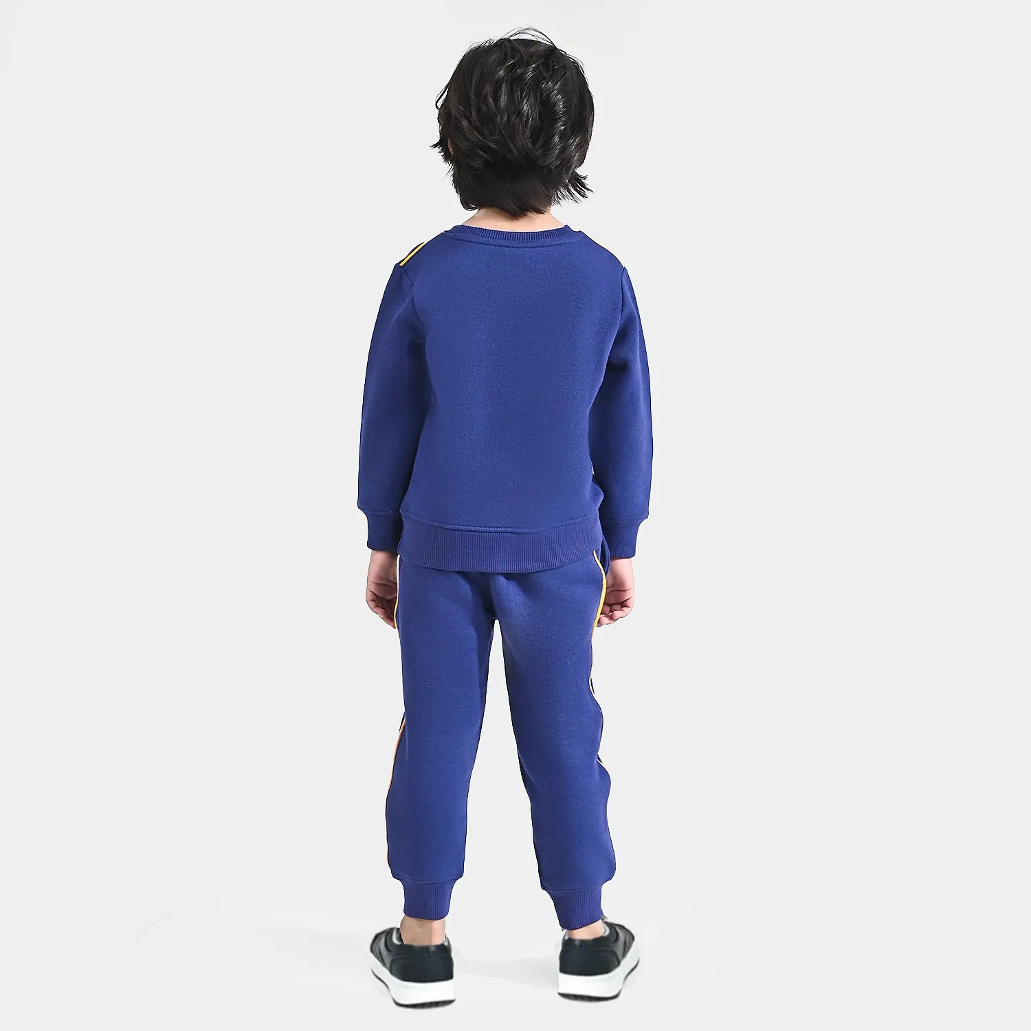 Boys Fleece 2 Piece Suit No Matter-Navy Blue