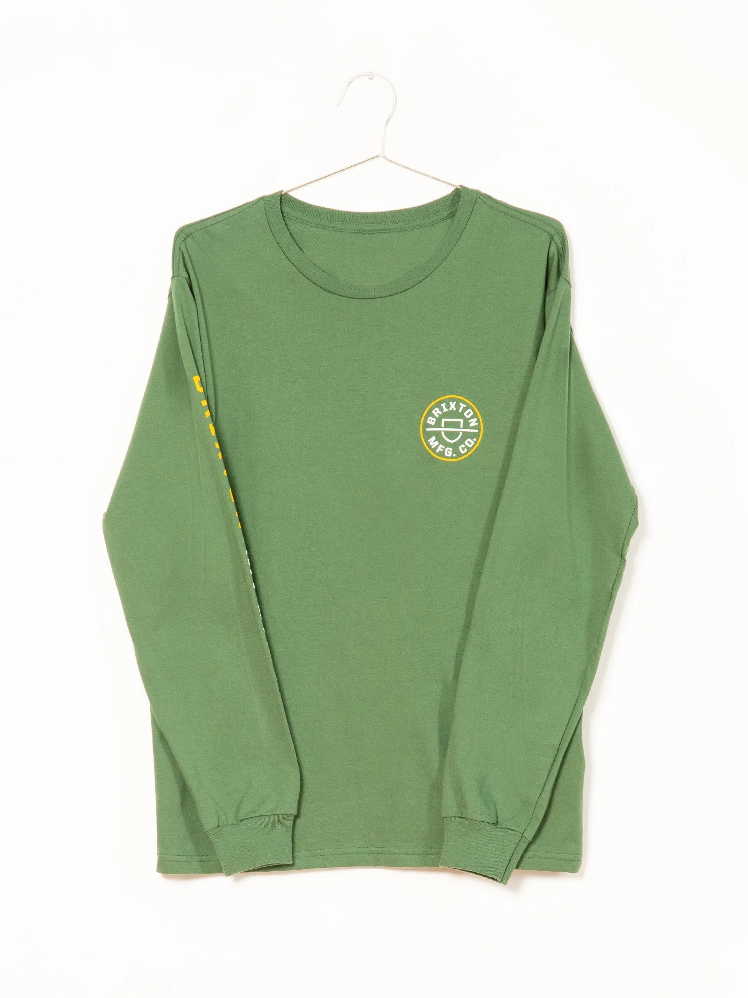 BRIXTON CREST LONG SLEEVE TEE - CLEARANCE