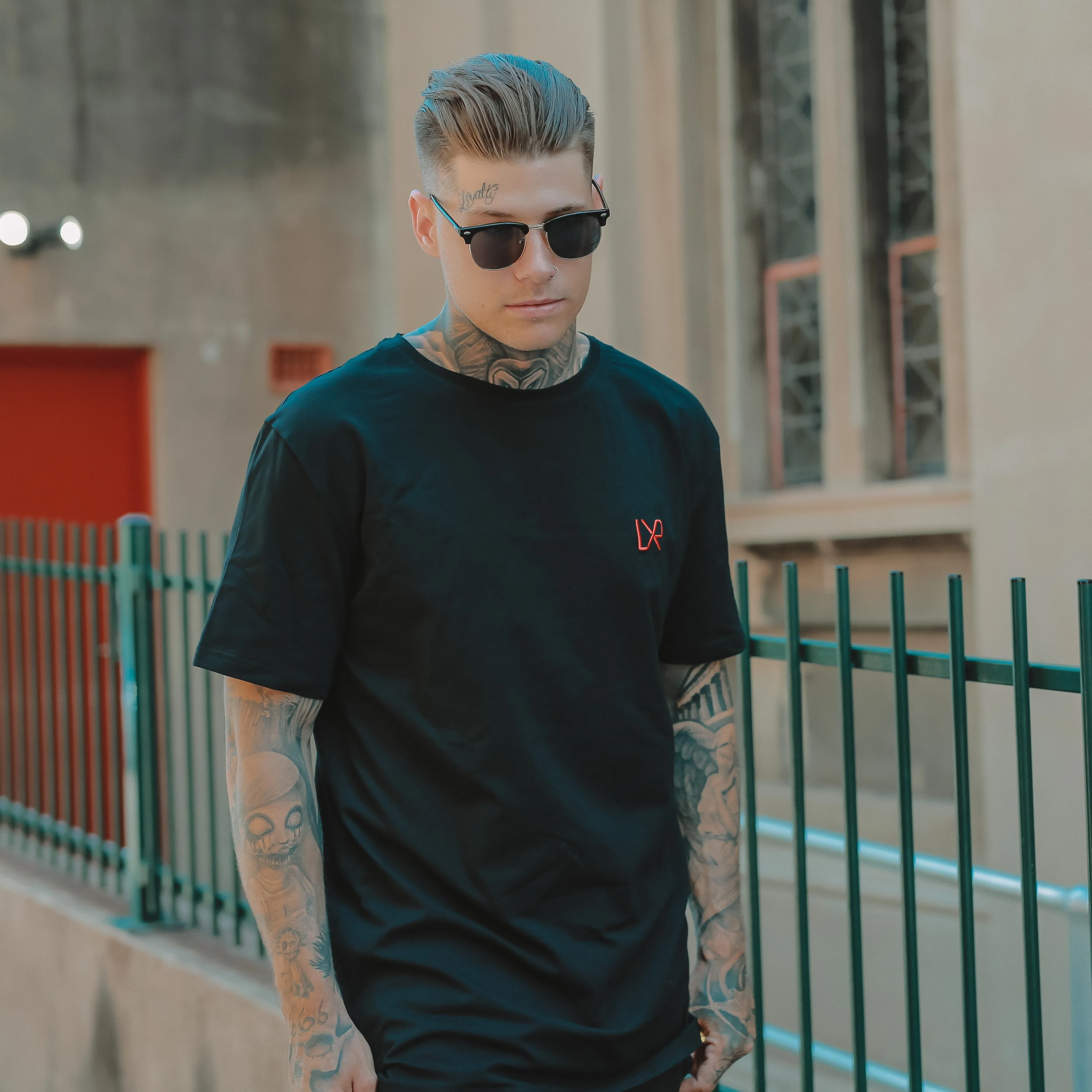 CALIBRE Tee V2 , Black (ONLY SIZE SMALL  LEFT)