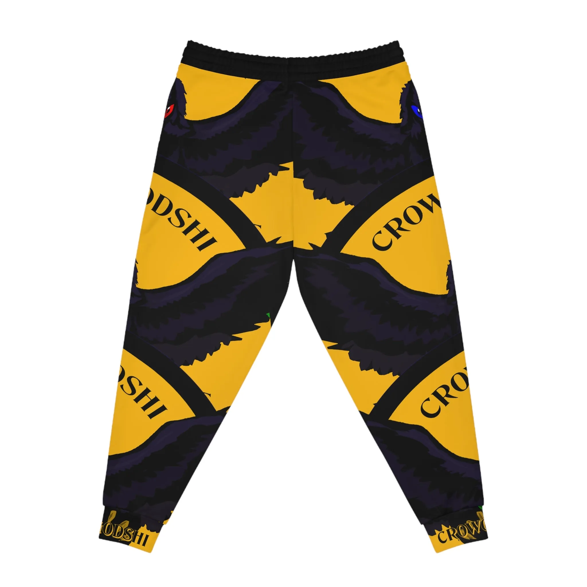 Crowgodshi 3rd GEN Athletic Joggers, GOLD LOGO