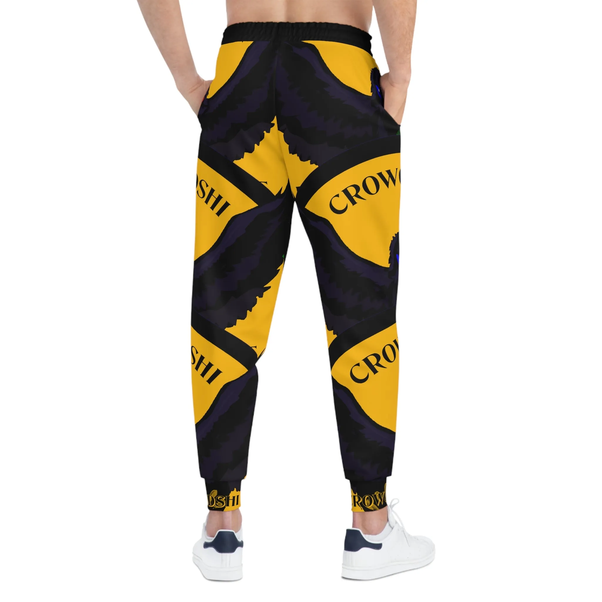 Crowgodshi 3rd GEN Athletic Joggers, GOLD LOGO