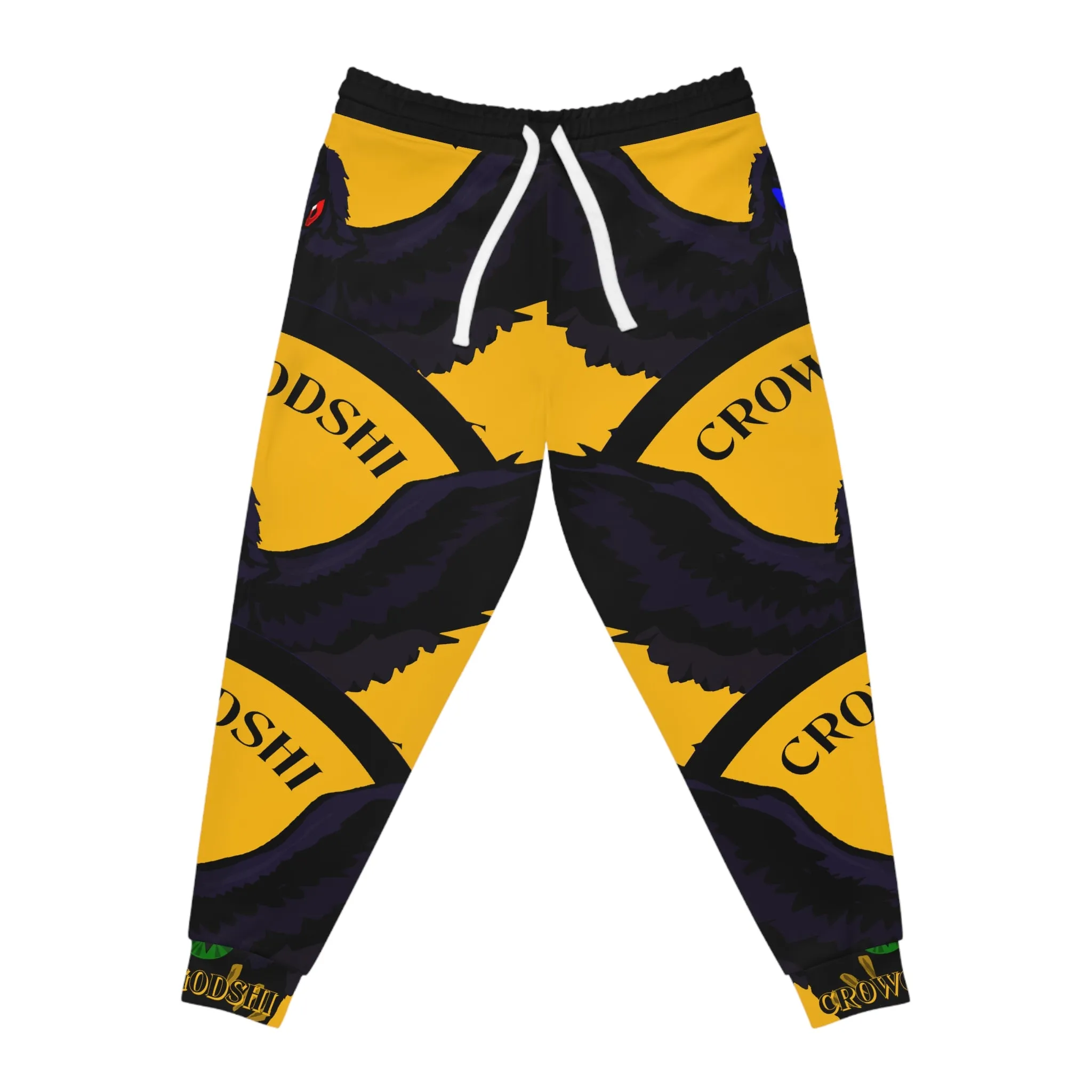 Crowgodshi 3rd GEN Athletic Joggers, GOLD LOGO