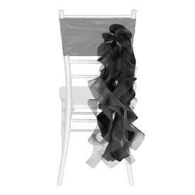 Curly Willow Chair Sash - Black