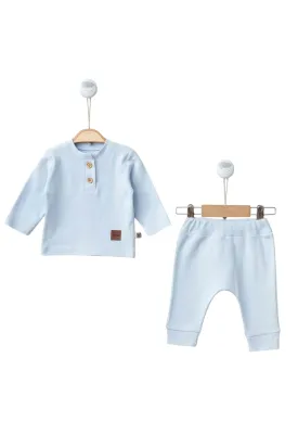 Darrel Baby Boy Blue Clothes Set