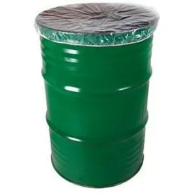 Elastic Top Poly Drum Cover - 45/55 Gallon Drum - Anti-Static - Large