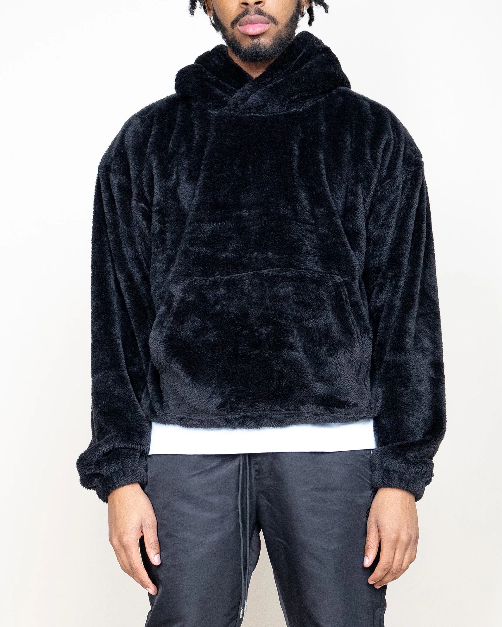 EPTM FUZZY HOODIE-BLACK