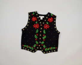 Flowers And Stars-X-Small Christmas Sweater