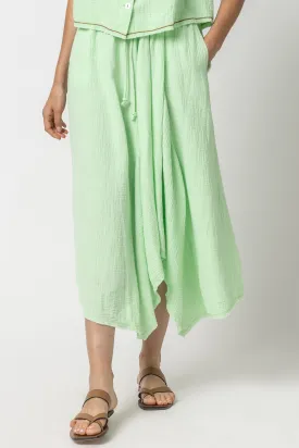 Gauze Waterfall Skirt