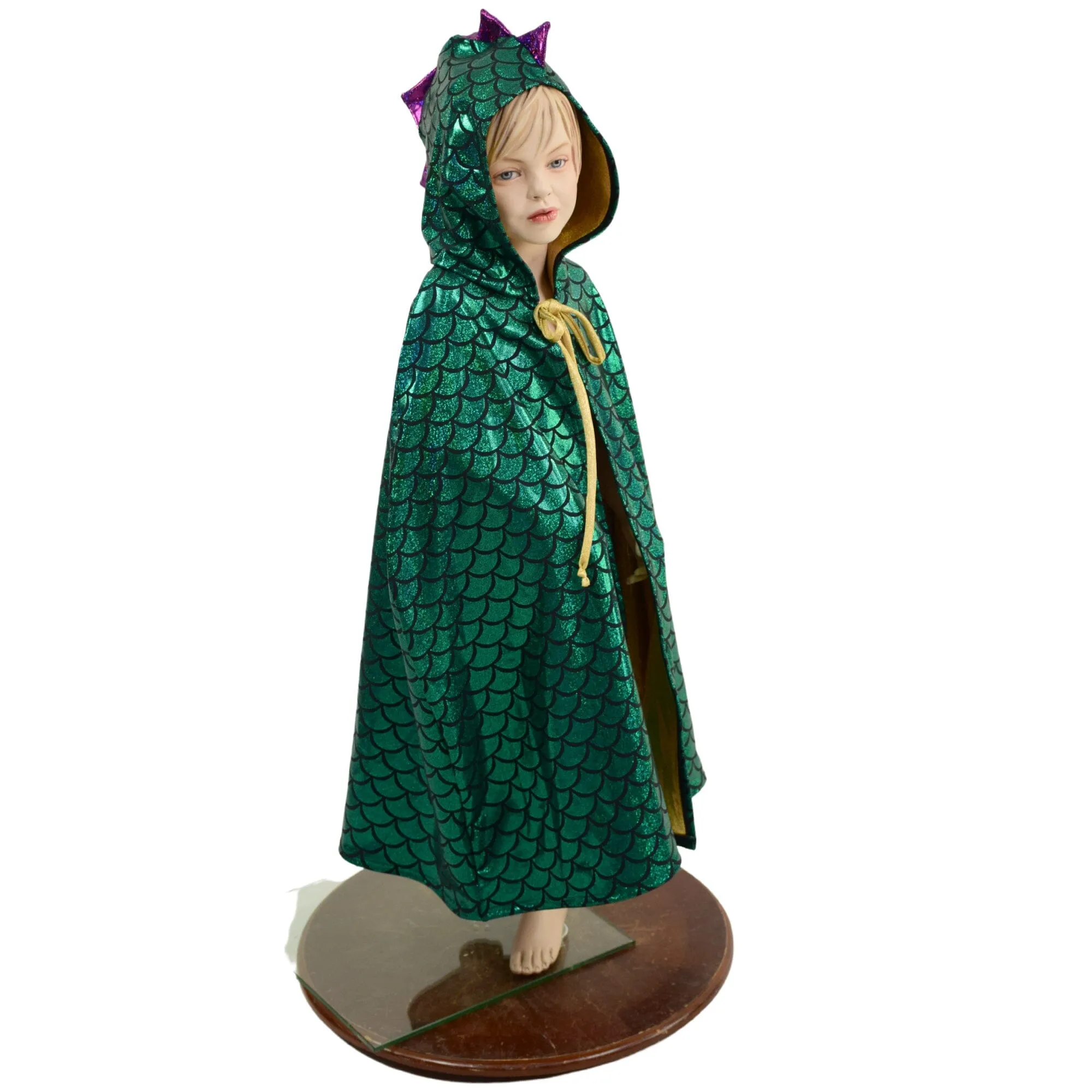 Kids Dragon Hooded Cape