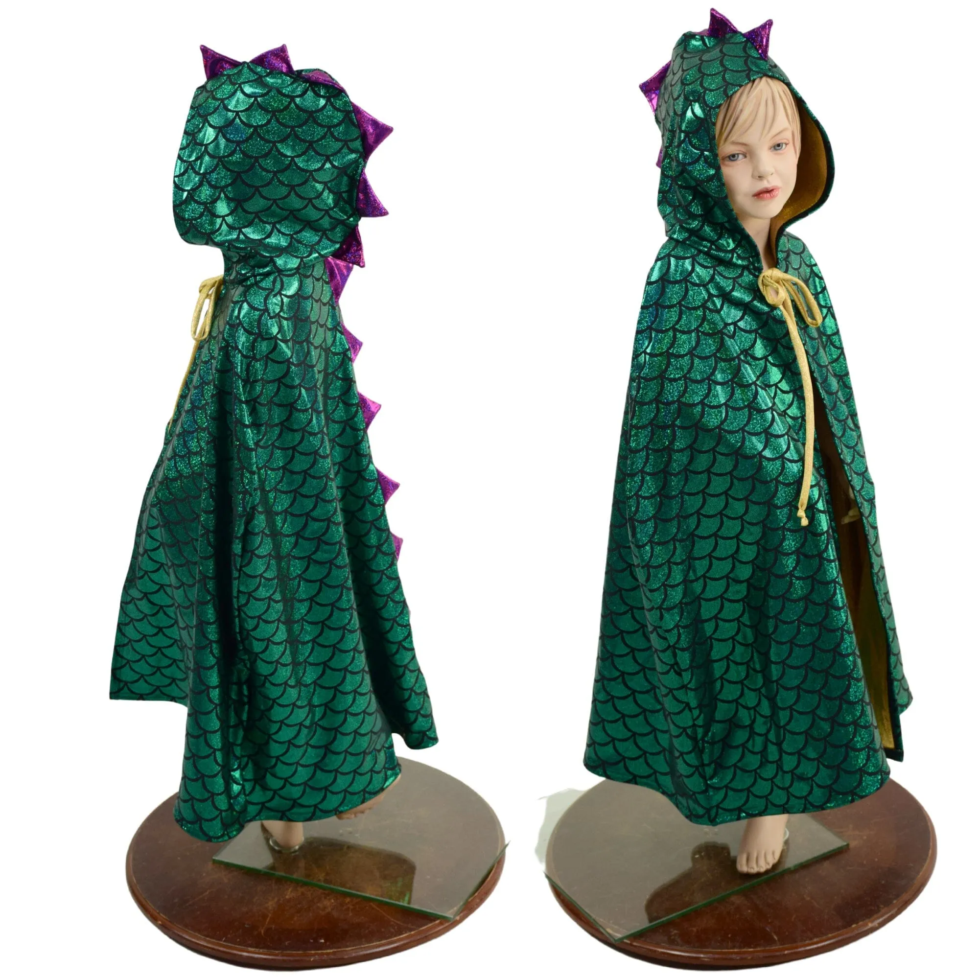 Kids Dragon Hooded Cape