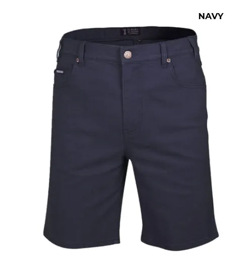 MENS - COTTON STRETCH SHORTS