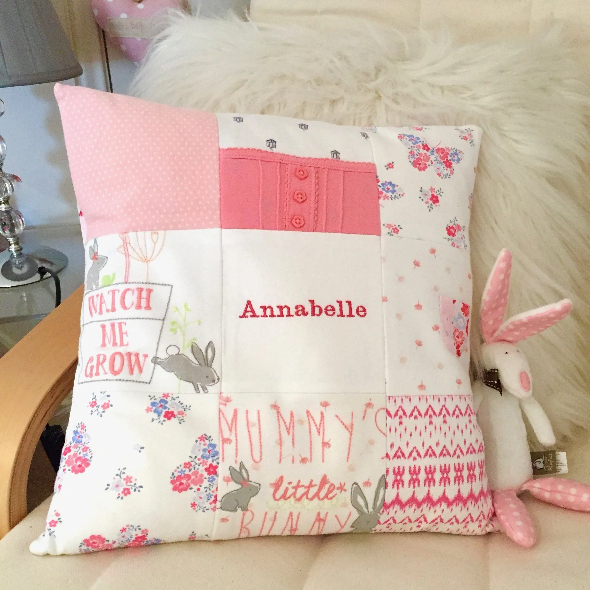 Patchwork Keepsake Cushion