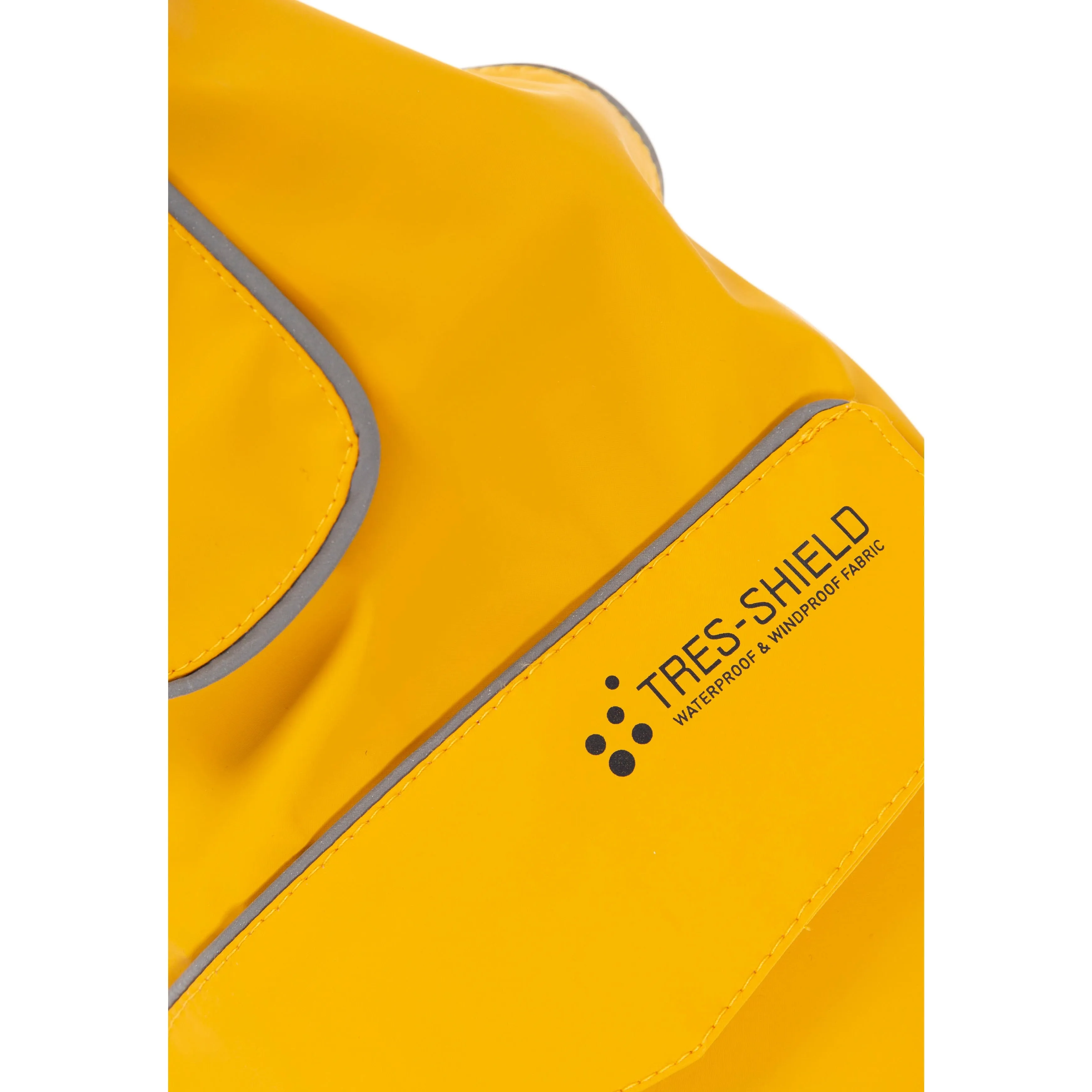 Sunshine Yellow Seadog Waterproof Dog Raincoat - Stylish and Durable Canine Rain Gear