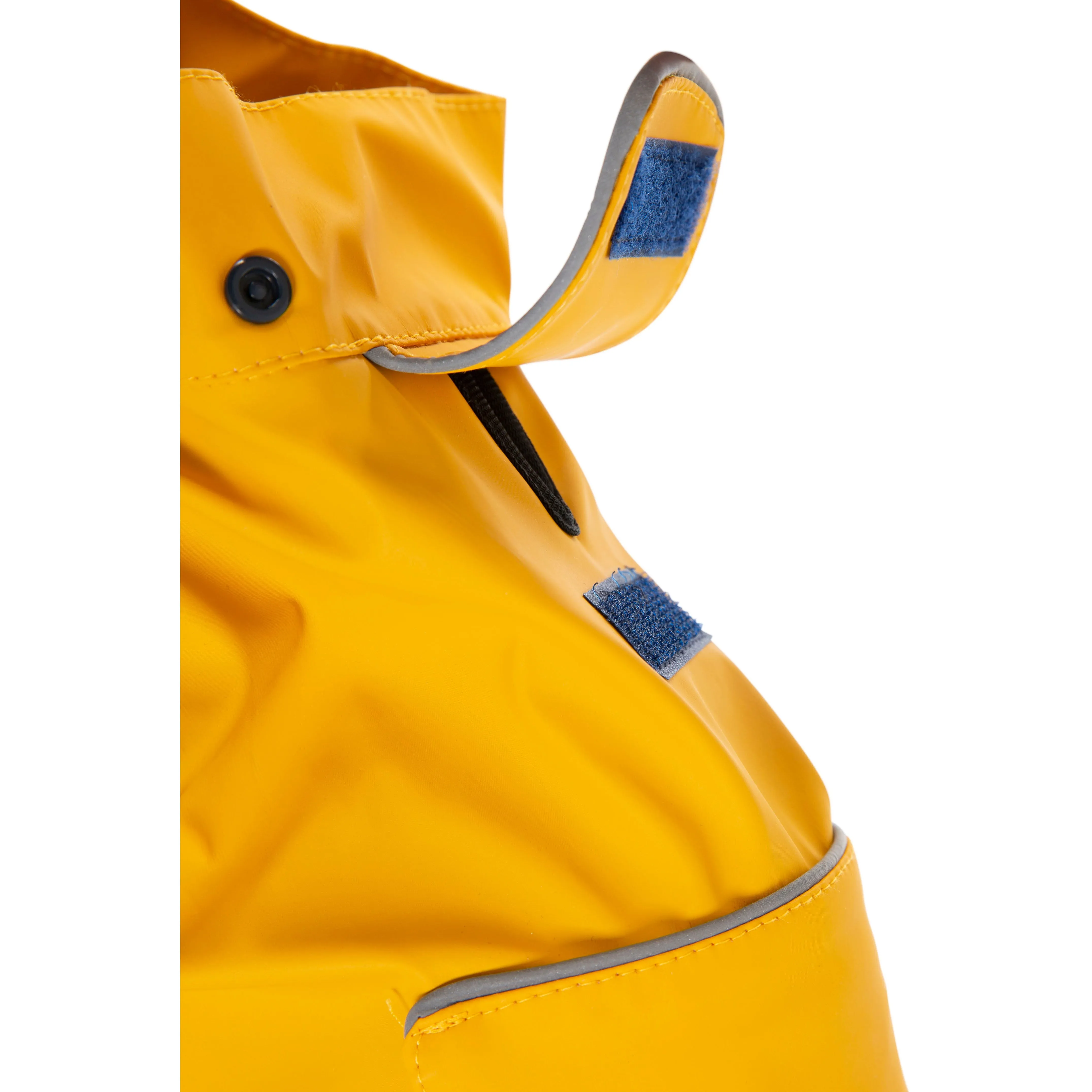 Sunshine Yellow Seadog Waterproof Dog Raincoat - Stylish and Durable Canine Rain Gear