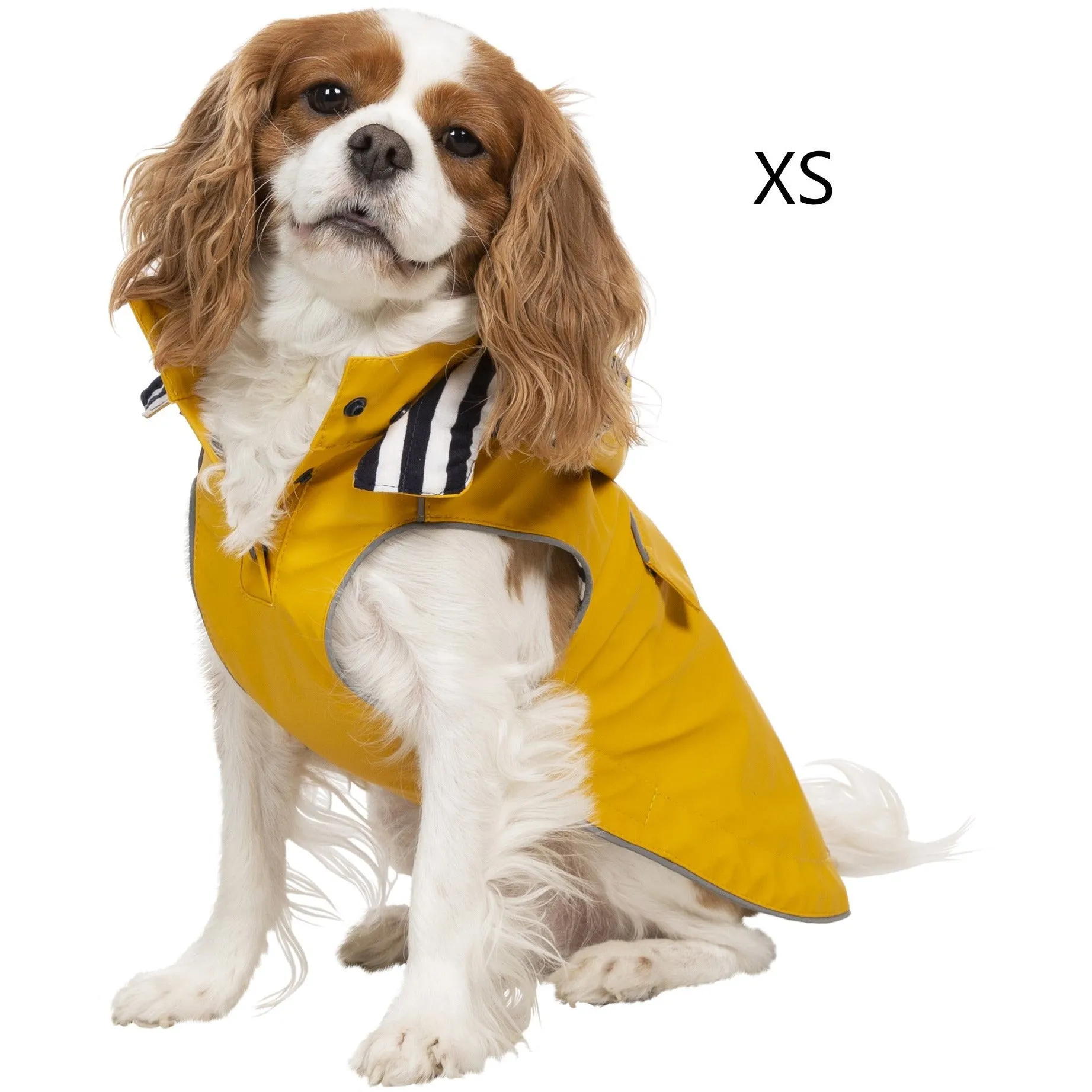 Sunshine Yellow Seadog Waterproof Dog Raincoat - Stylish and Durable Canine Rain Gear