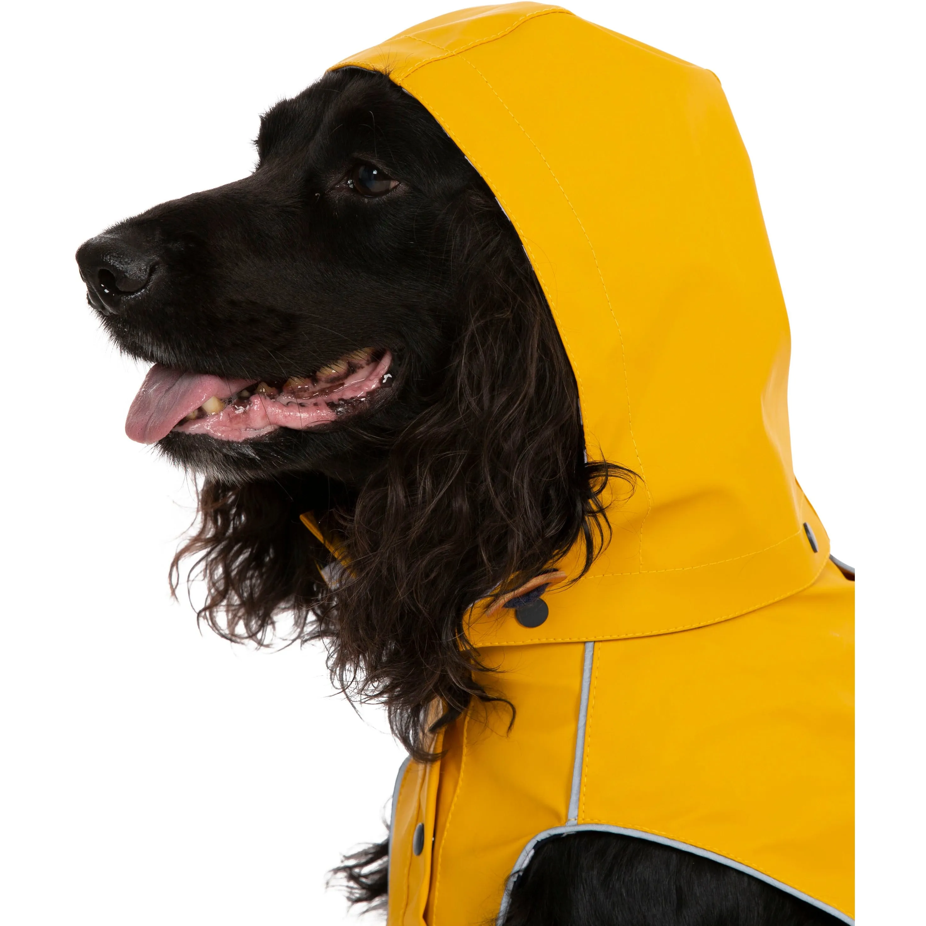 Sunshine Yellow Seadog Waterproof Dog Raincoat - Stylish and Durable Canine Rain Gear