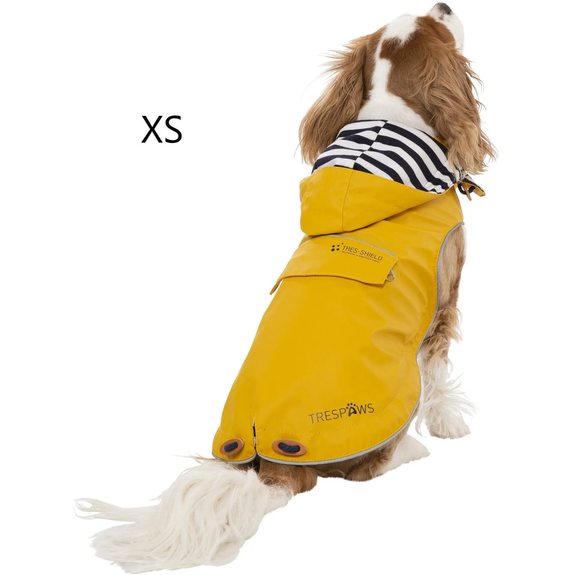 Sunshine Yellow Seadog Waterproof Dog Raincoat - Stylish and Durable Canine Rain Gear