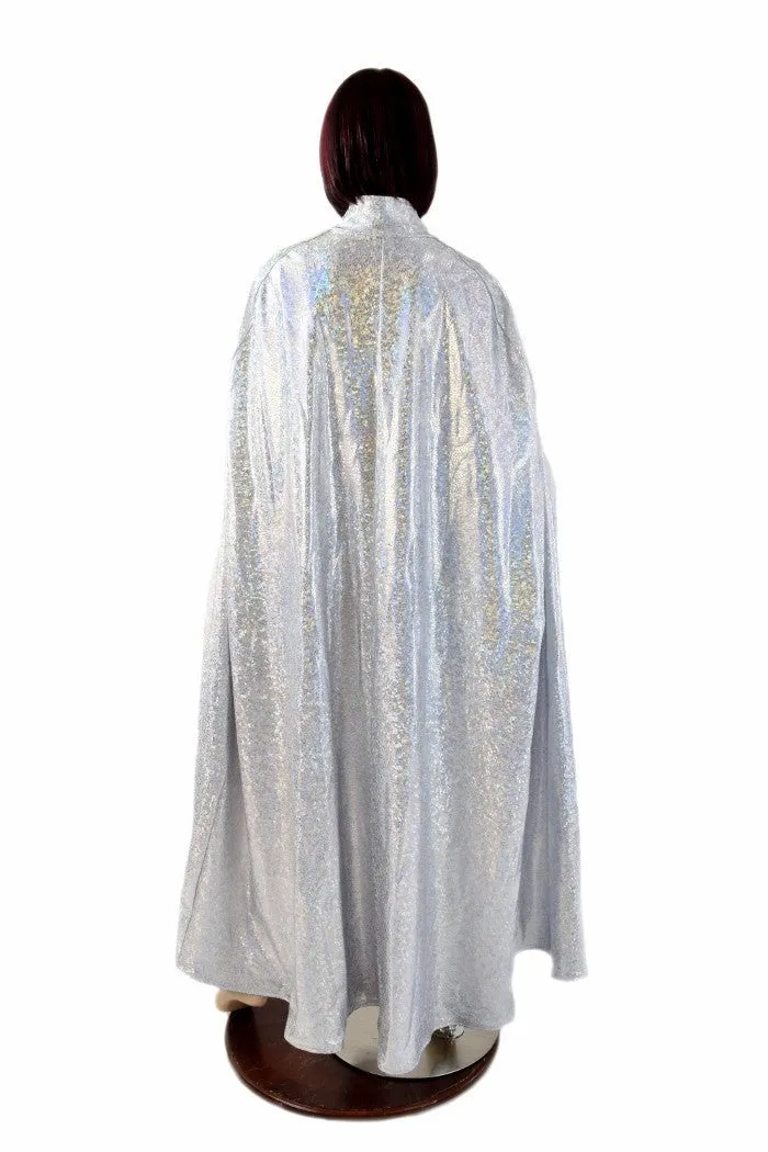 Silver/White and Flashbulb Reversible Cape