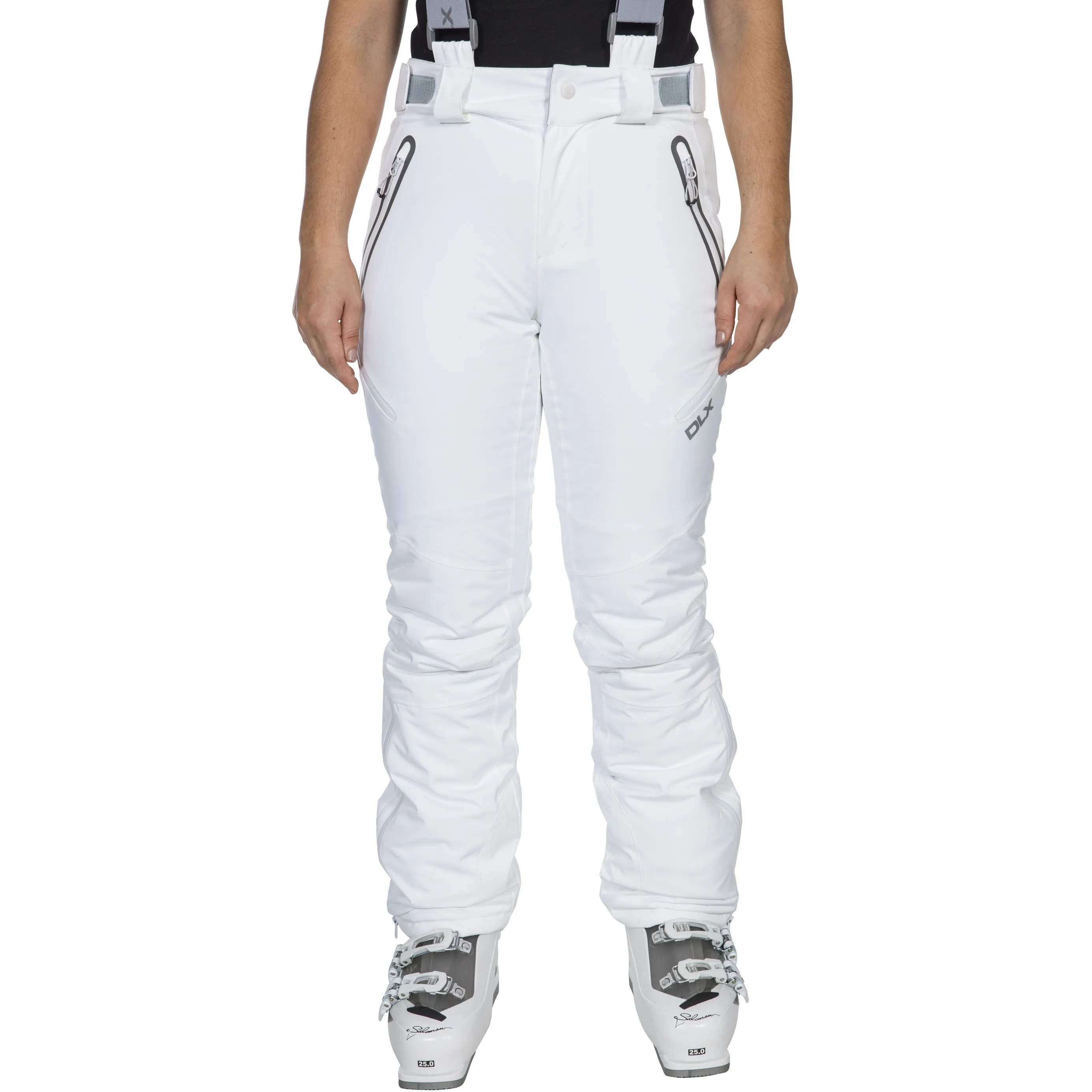 Trespass Women's DLX Waterproof Ski Trousers Marisol2 in White