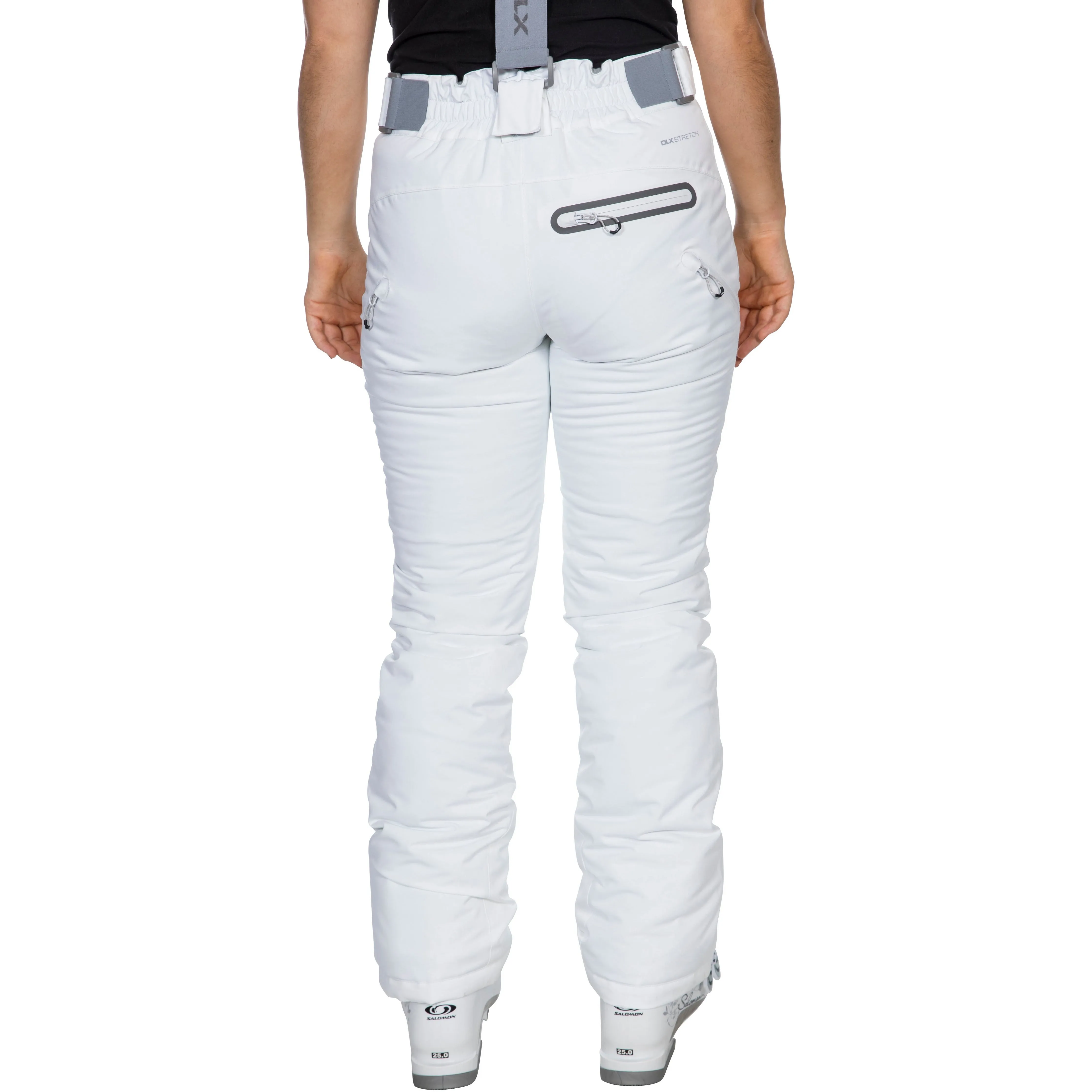 Trespass Women's DLX Waterproof Ski Trousers Marisol2 in White